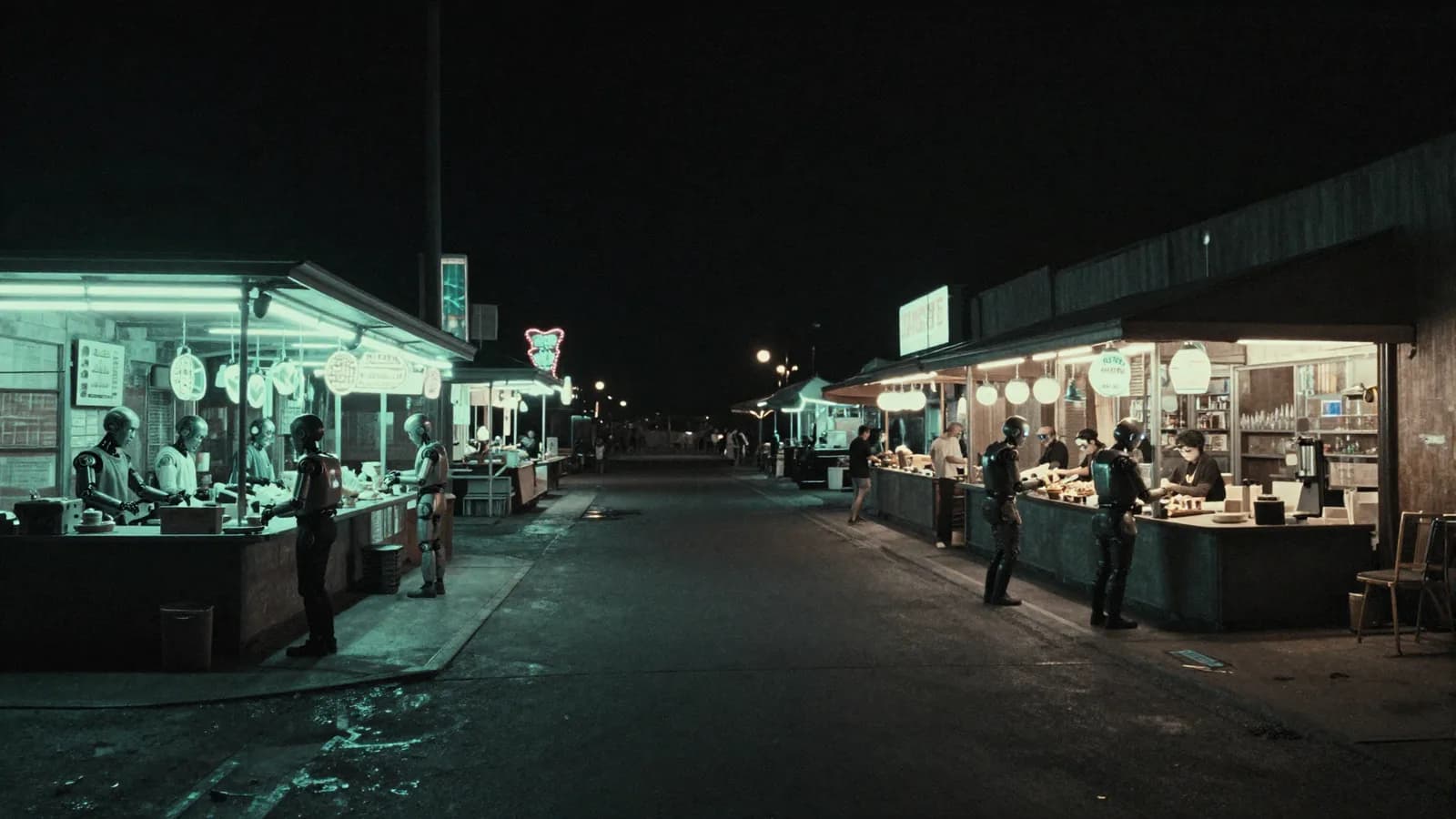Z Image night market still
